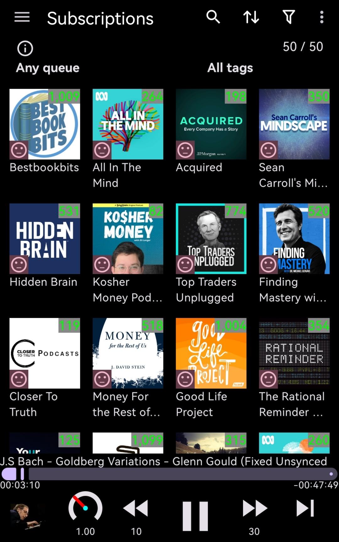 CloudSound - SoundCloud facilitator for Podcini.A screenshot 6