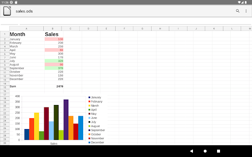 LibreOffice Viewer screenshot 7