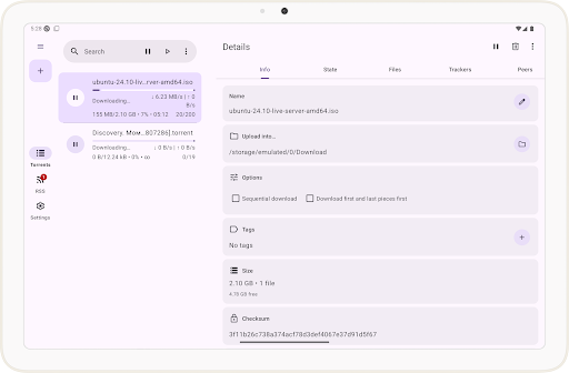 LibreTorrent screenshot 11